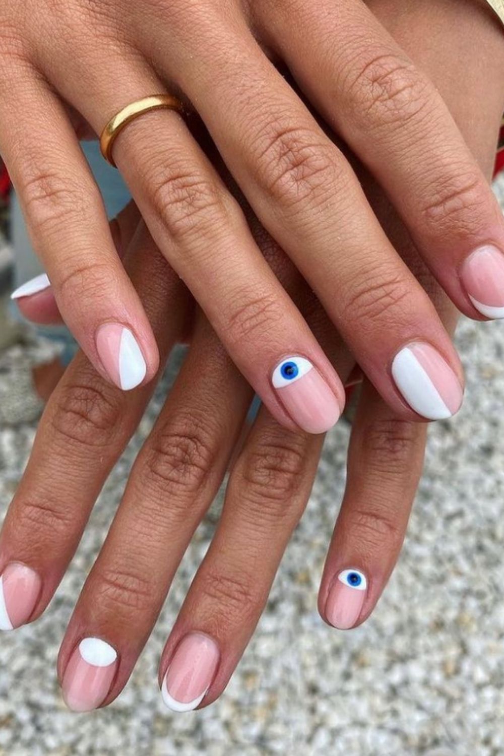  Best nude pink nails you will like as your summer nails.