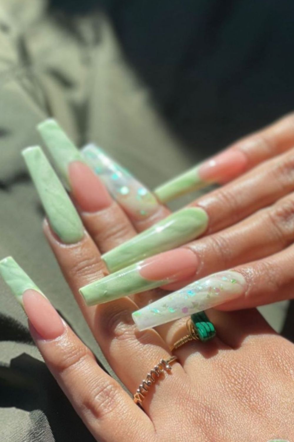 36 Cool Summer Acrylic Coffin Nails Designed for 2021