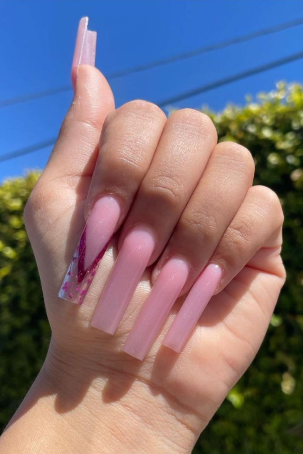 36 Cool Summer Acrylic Coffin Nails Designed for 2021