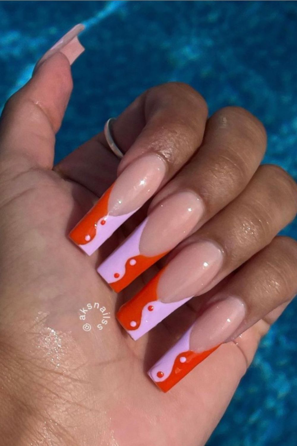 36 Cool Summer Acrylic Coffin Nails Designed for 2021