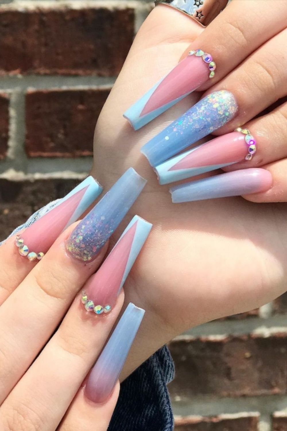 36 Cool Summer Acrylic Coffin Nails Designed for 2021