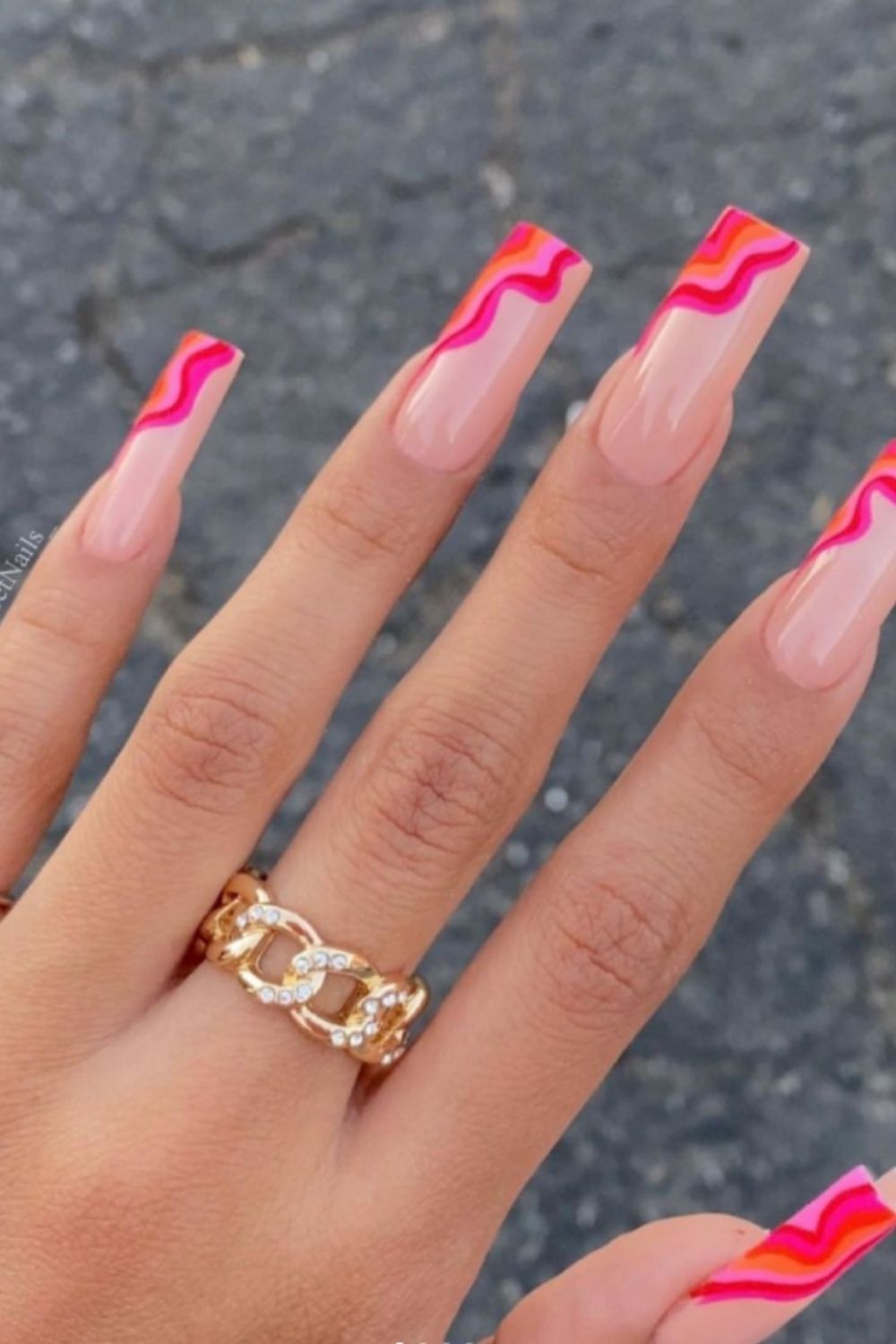 36 Cool Summer Acrylic Coffin Nails Designed for 2021