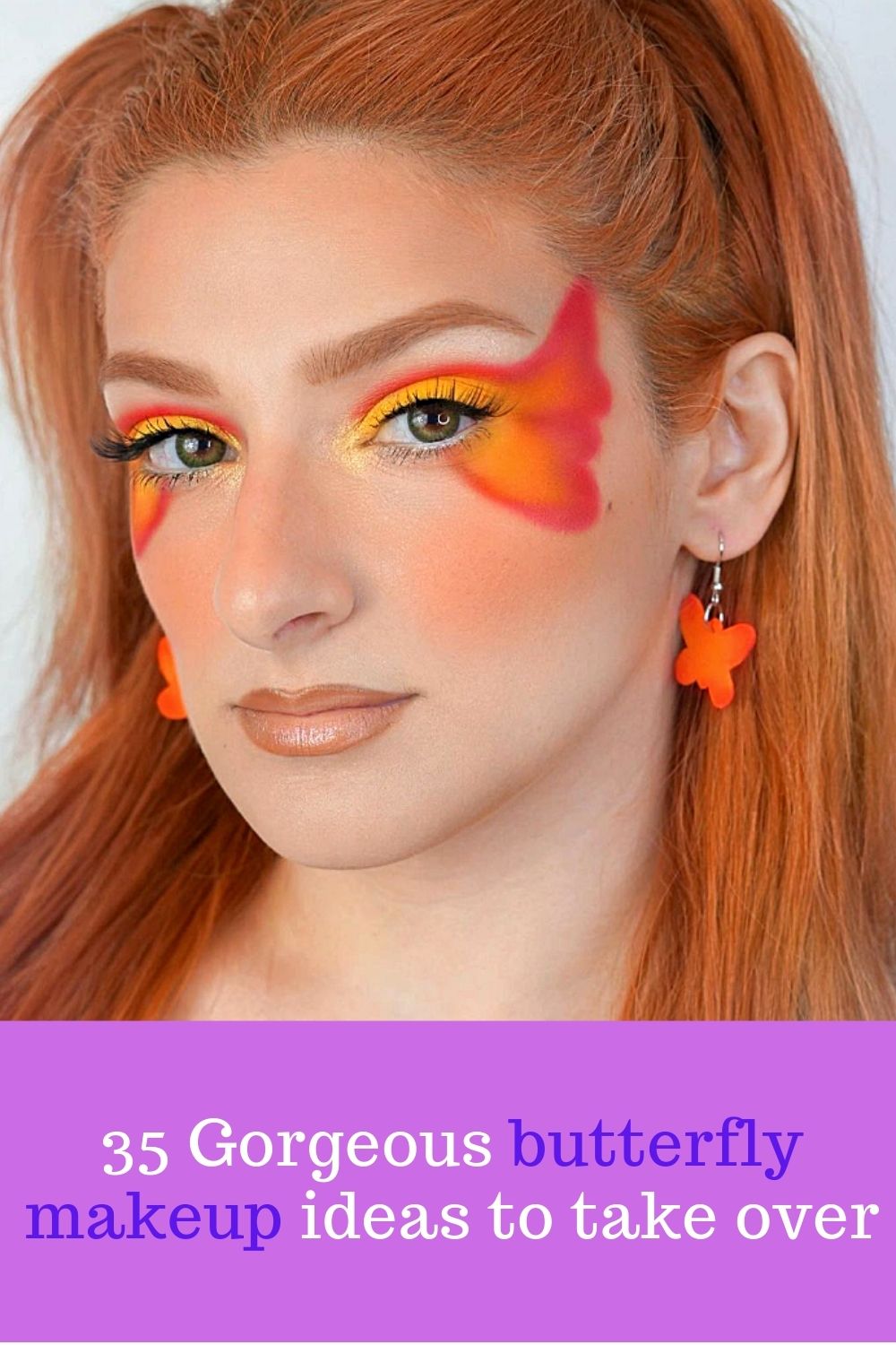 35 Gorgeous butterfly makeup to mark up