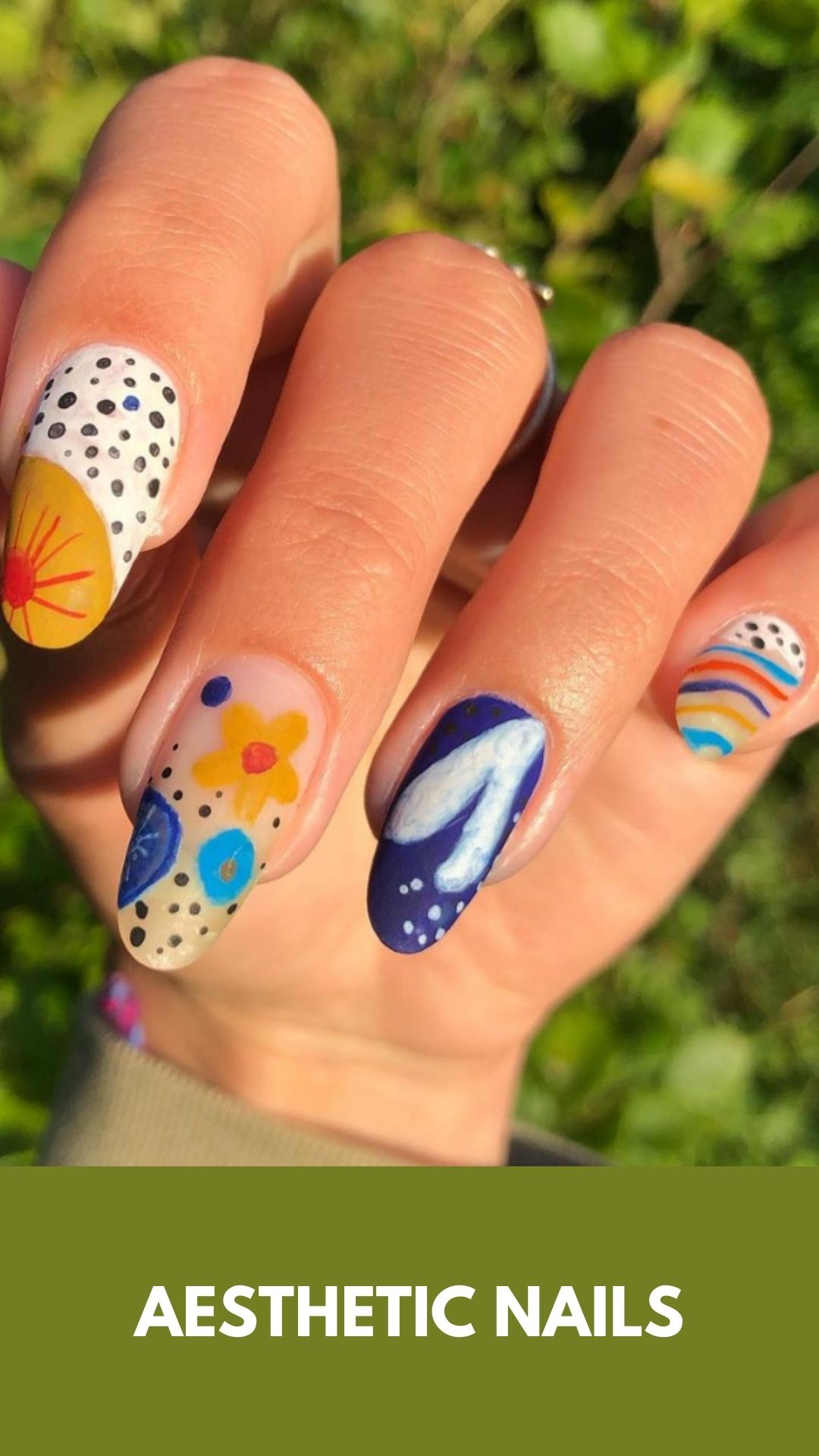 30+ Awesome aesthetic nails to inspire your 2021 nail designs