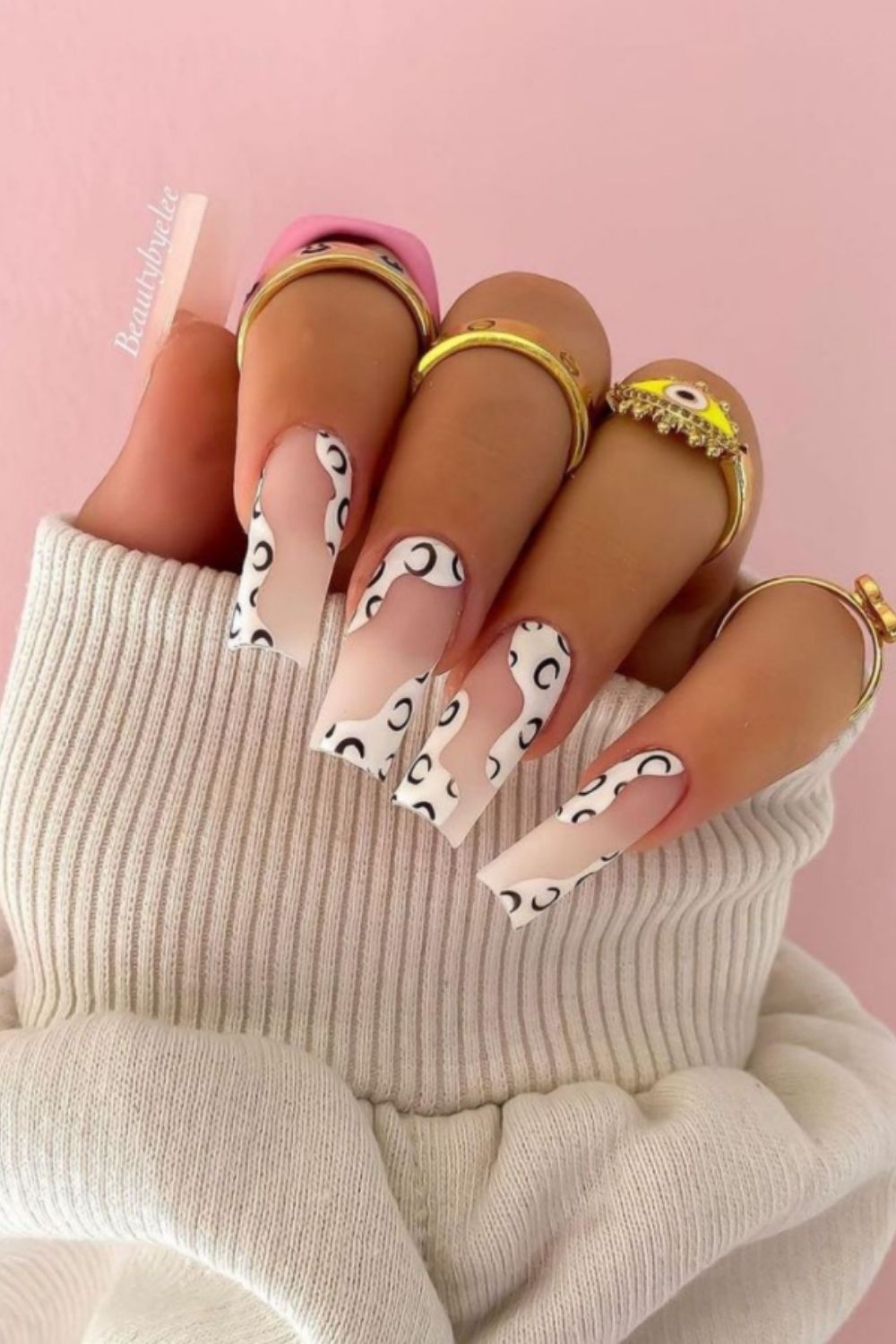 36 Cool Summer Acrylic Coffin Nails Designed for 2021