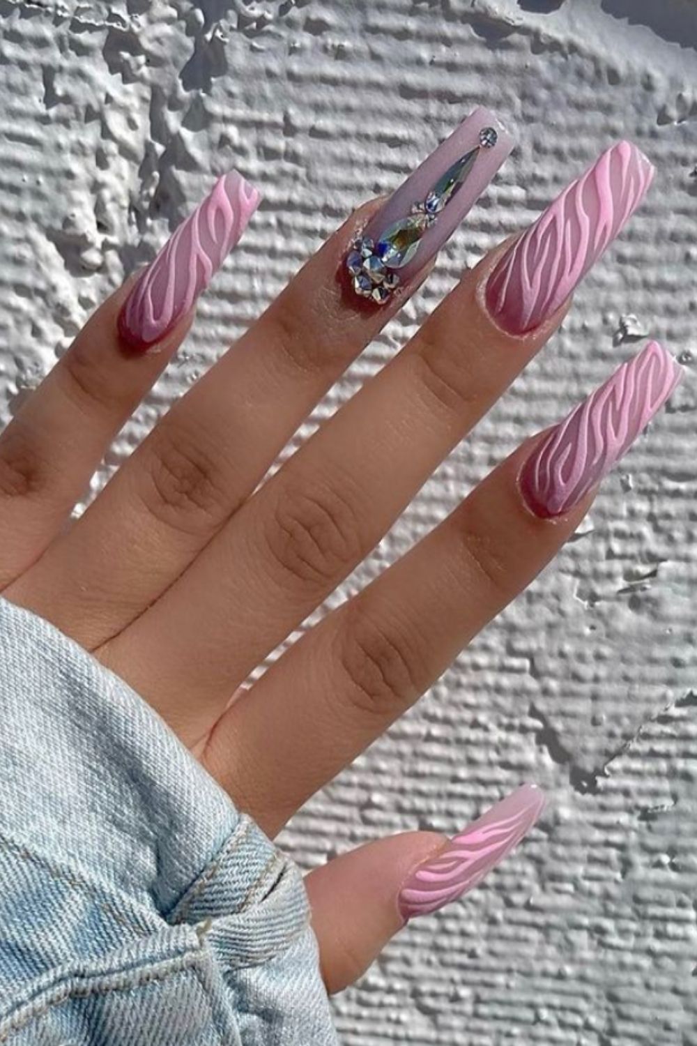 36 Cool Summer Acrylic Coffin Nails Designed for 2021