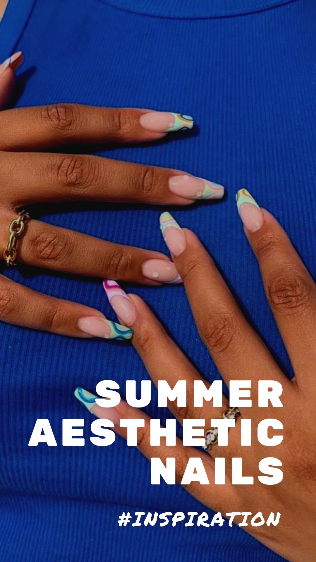 30+ Awesome aesthetic nails to inspire your 2021 nail designs