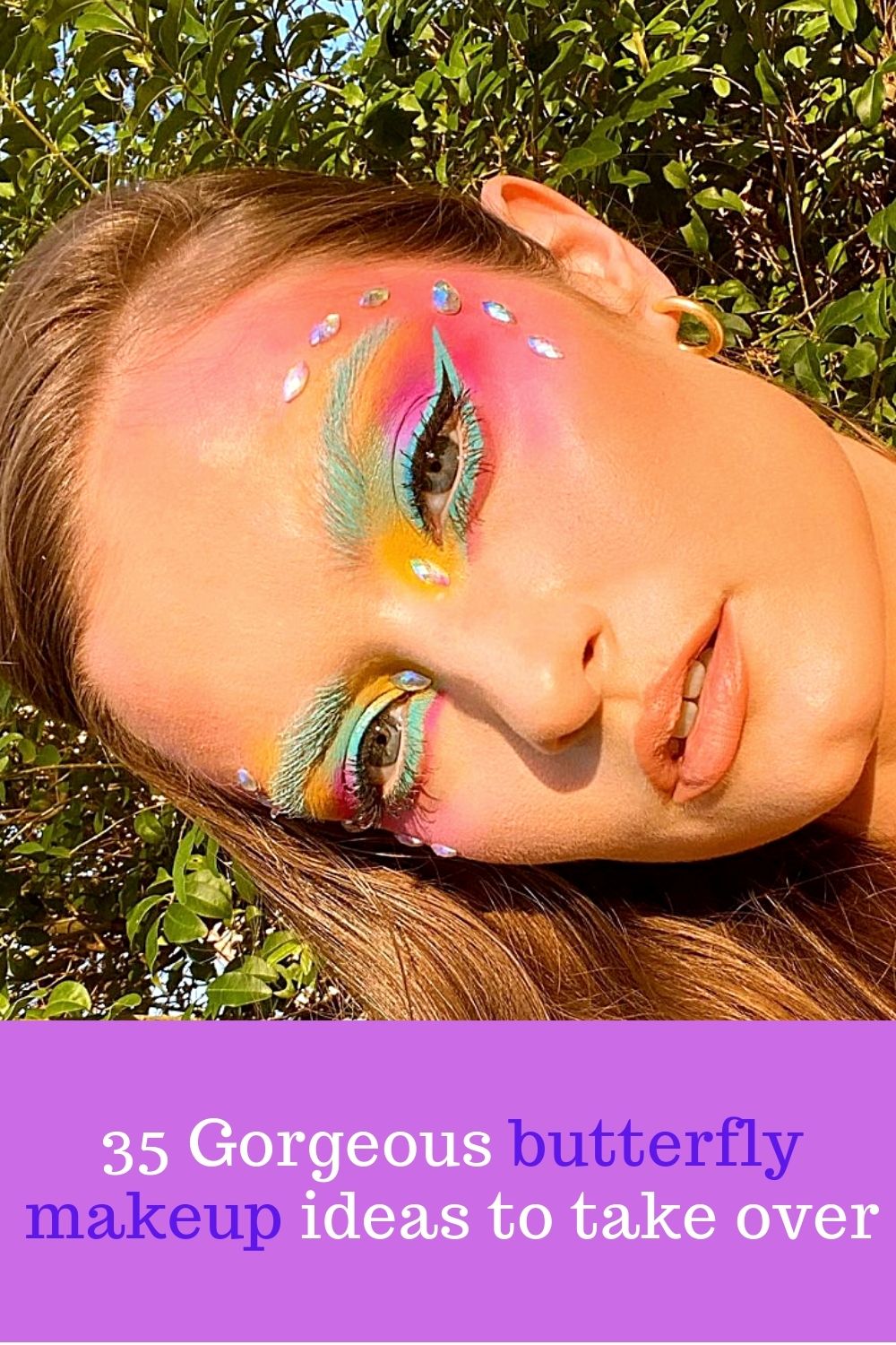 35 Gorgeous butterfly makeup to mark up