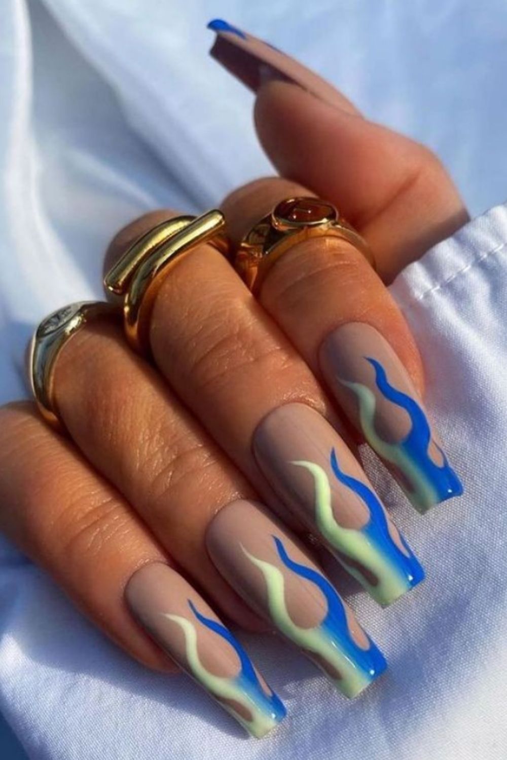 36 Cool Summer Acrylic Coffin Nails Designed for 2021