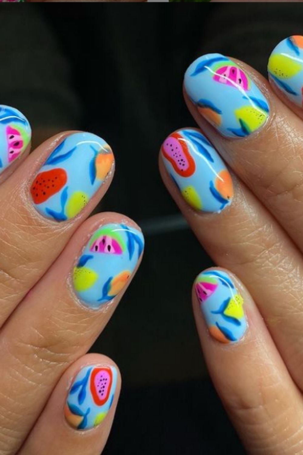 30+ Chic nature-inspired nail art to try in summer 2021