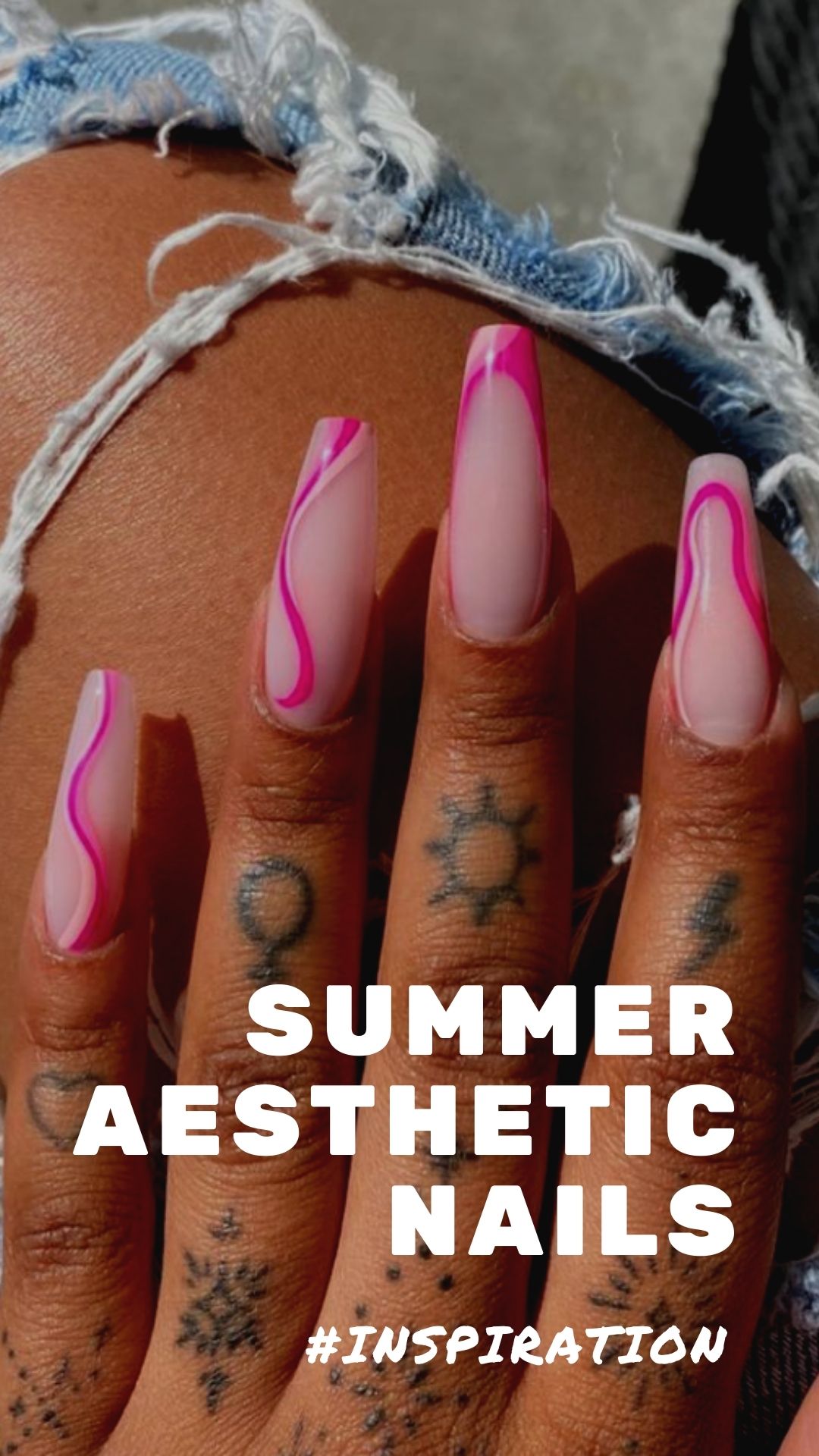 30+ Awesome aesthetic nails to inspire your 2021 nail designs