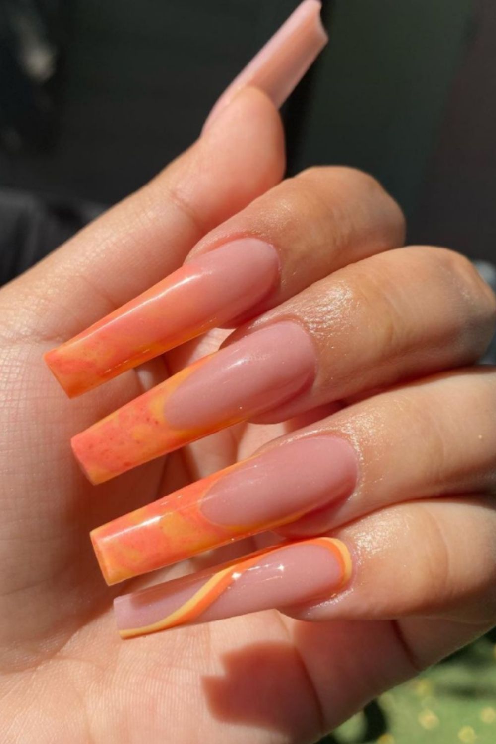 36 Cool Summer Acrylic Coffin Nails Designed For 21