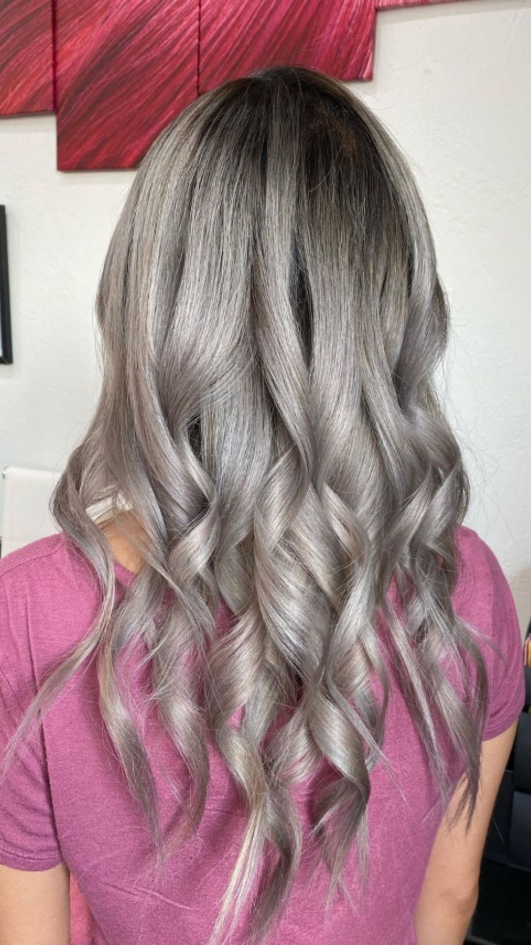 Silver ombre hair | The hottest hair color for long hairstyles