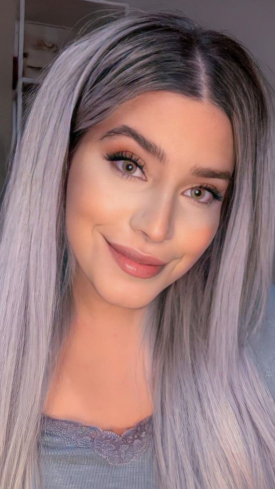 Silver ombre hair | The hottest hair color for long hairstyles