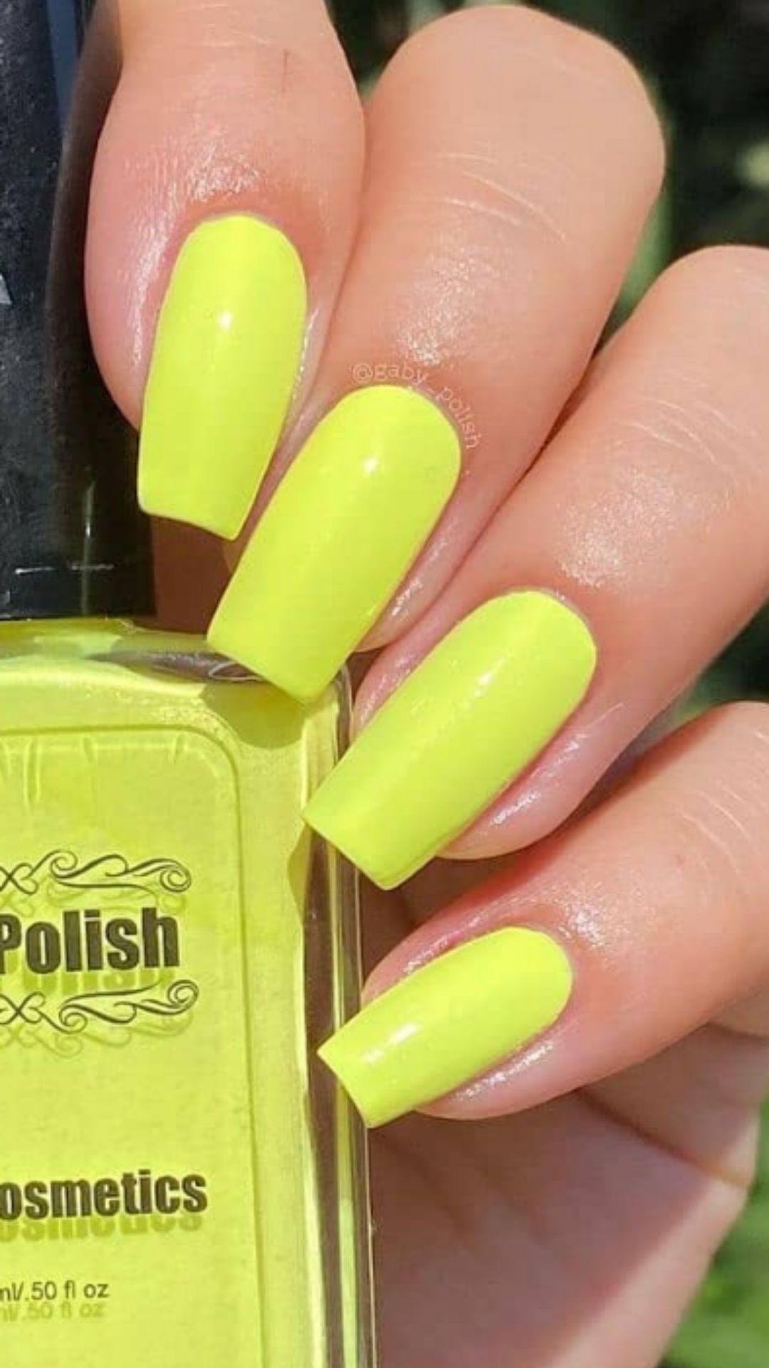 Neon yellow nails | Neon Yellow Nails and Ideas for falls 2021