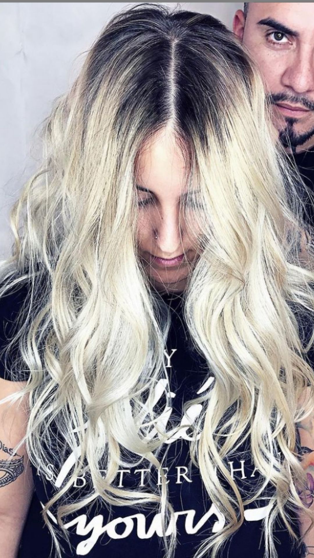 Silver ombre hair | The hottest hair color for long hairstyles