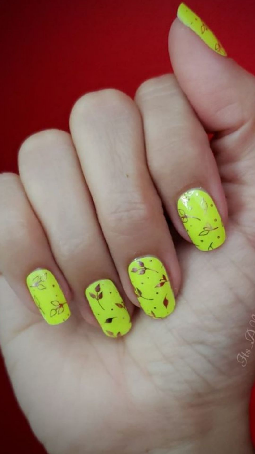 Neon yellow nails | Neon Yellow Nails and Ideas for falls 2021