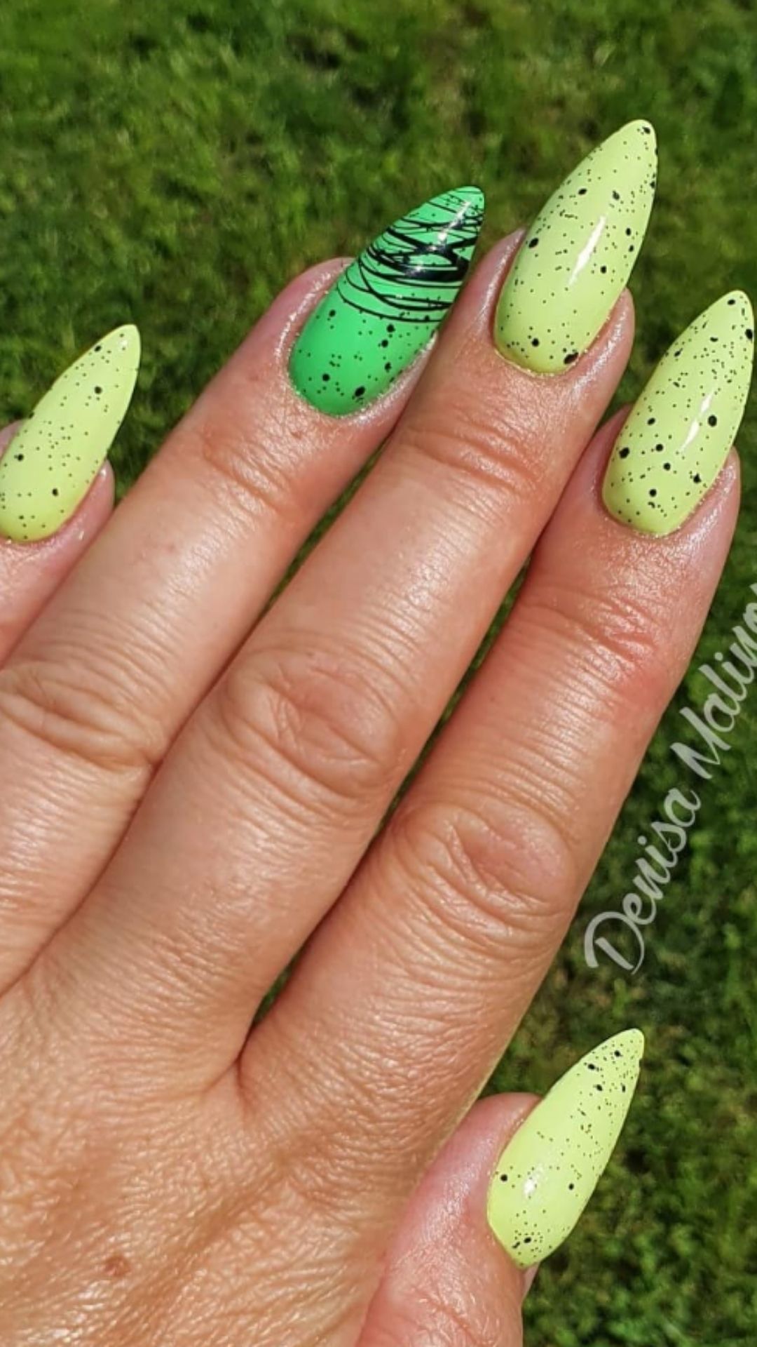 Neon yellow nails | Neon Yellow Nails and Ideas for falls 2021