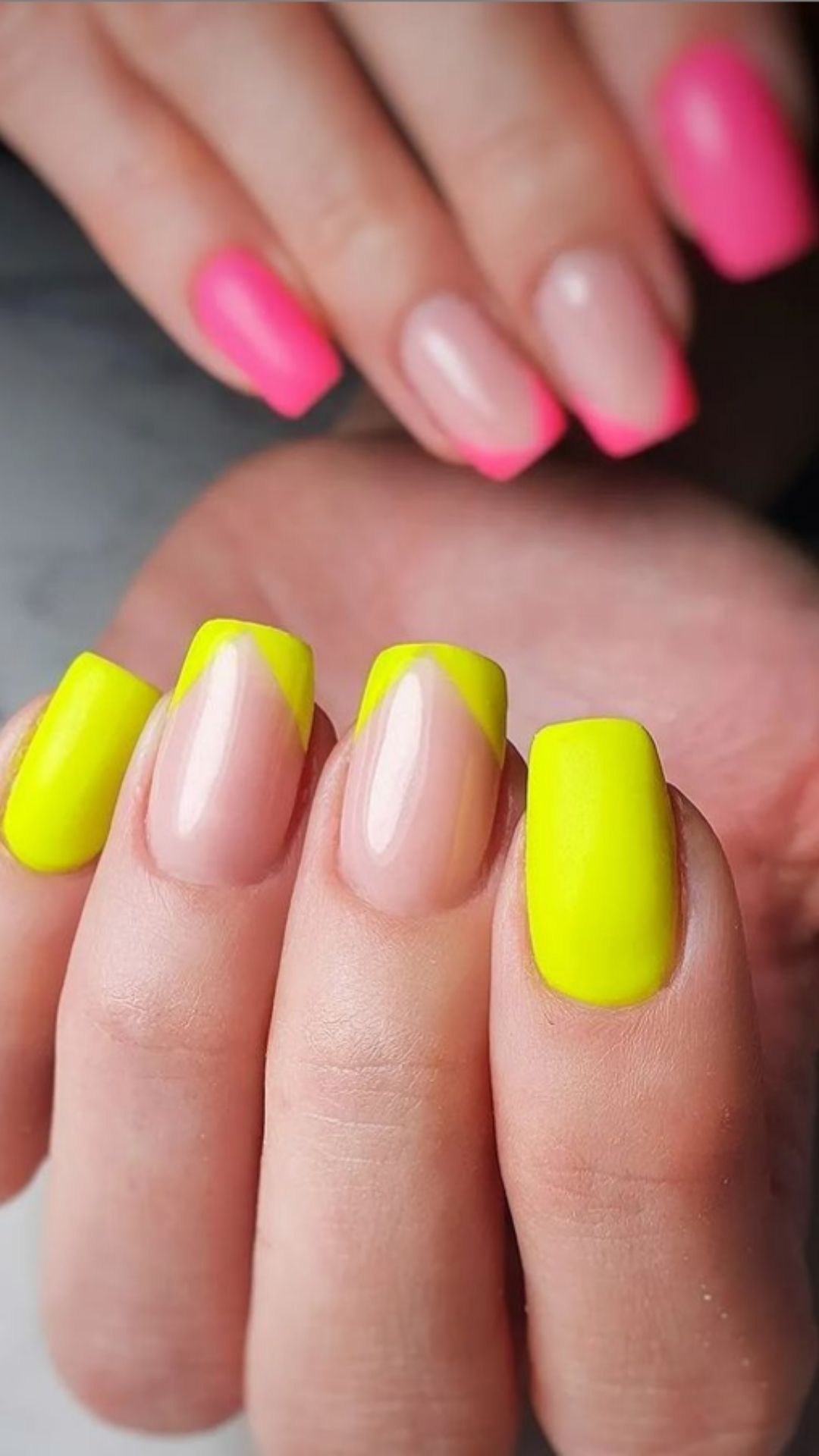 Neon yellow nails | Neon Yellow Nails and Ideas for falls 2021