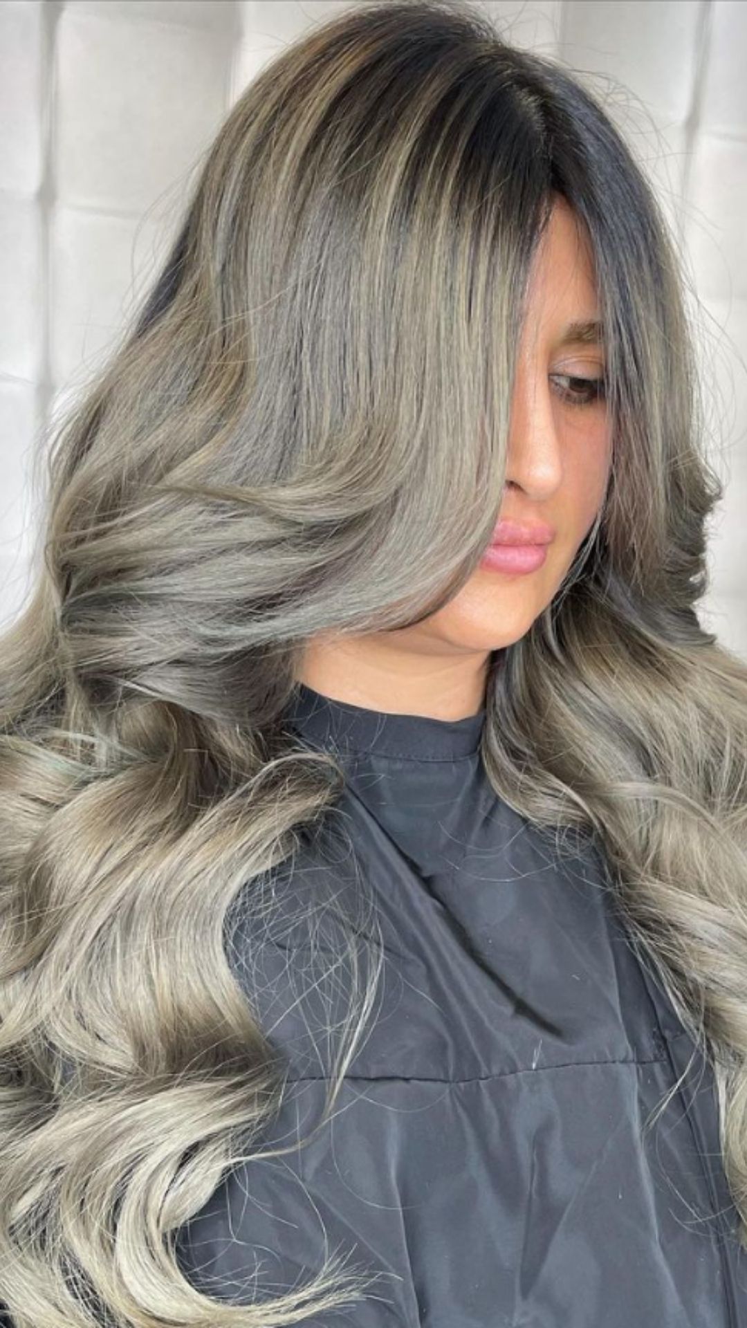 Silver ombre hair | The hottest hair color for long hairstyles