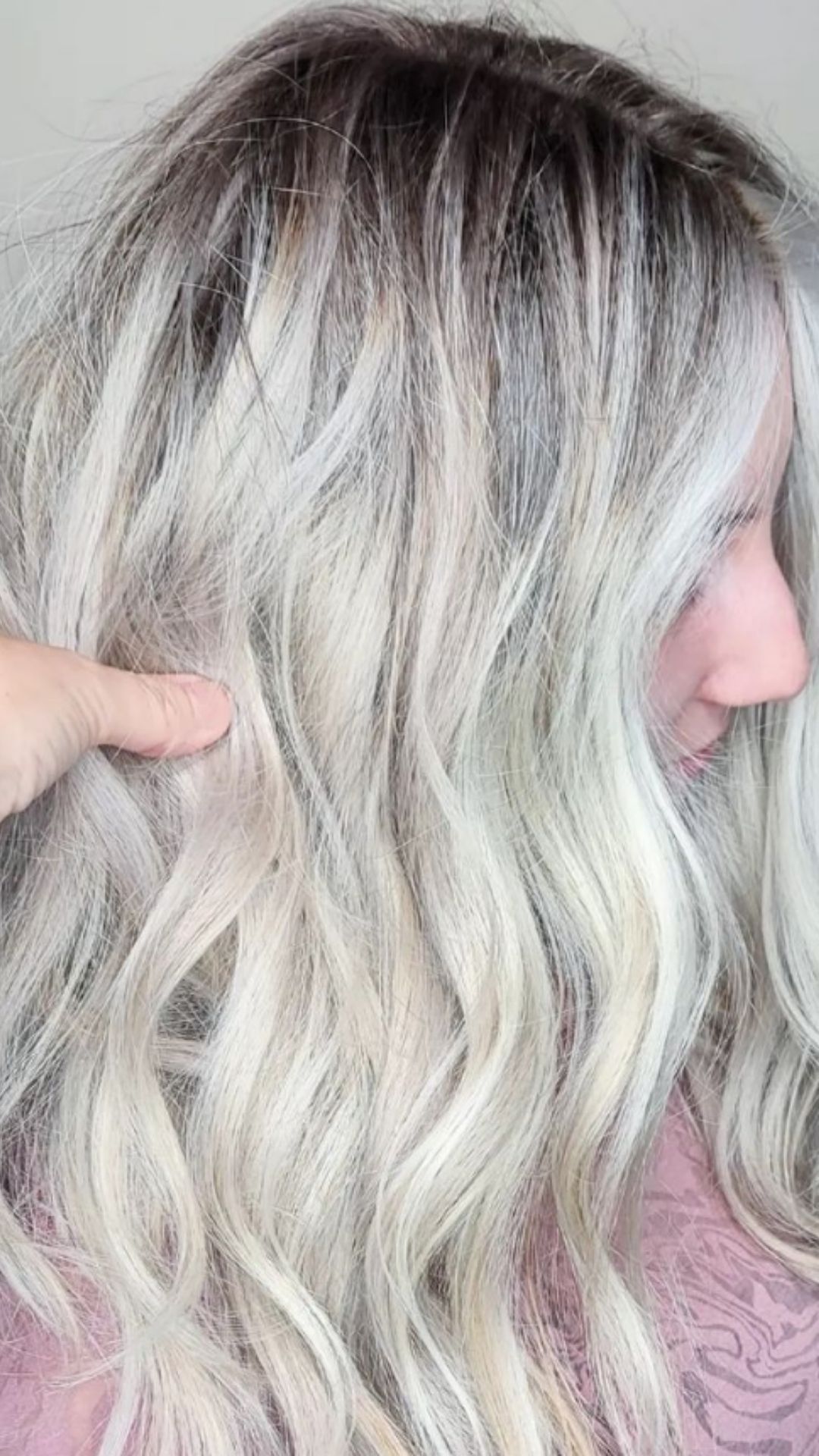 Silver ombre hair | The hottest hair color for long hairstyles