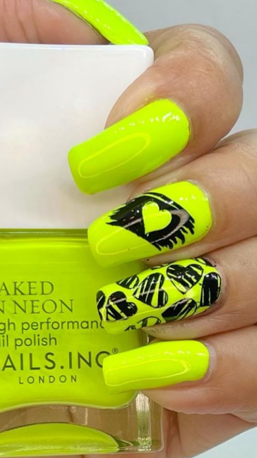 Neon yellow nails | Neon Yellow Nails and Ideas for falls 2021