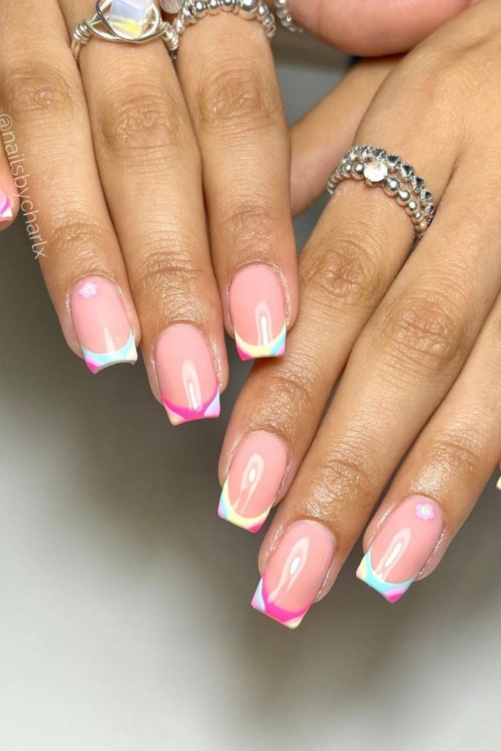 30 Gorgeous bright fall acrylic nails 2021 ​for every aesthetic