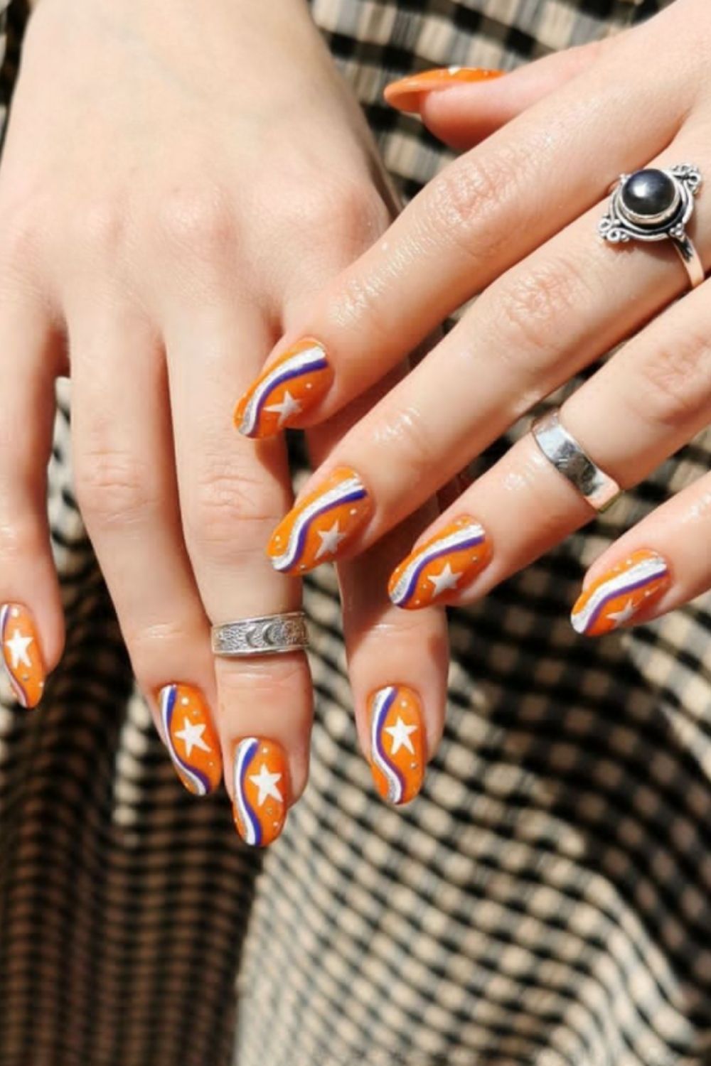 30 Gorgeous bright fall acrylic nails 2021 ​for every aesthetic