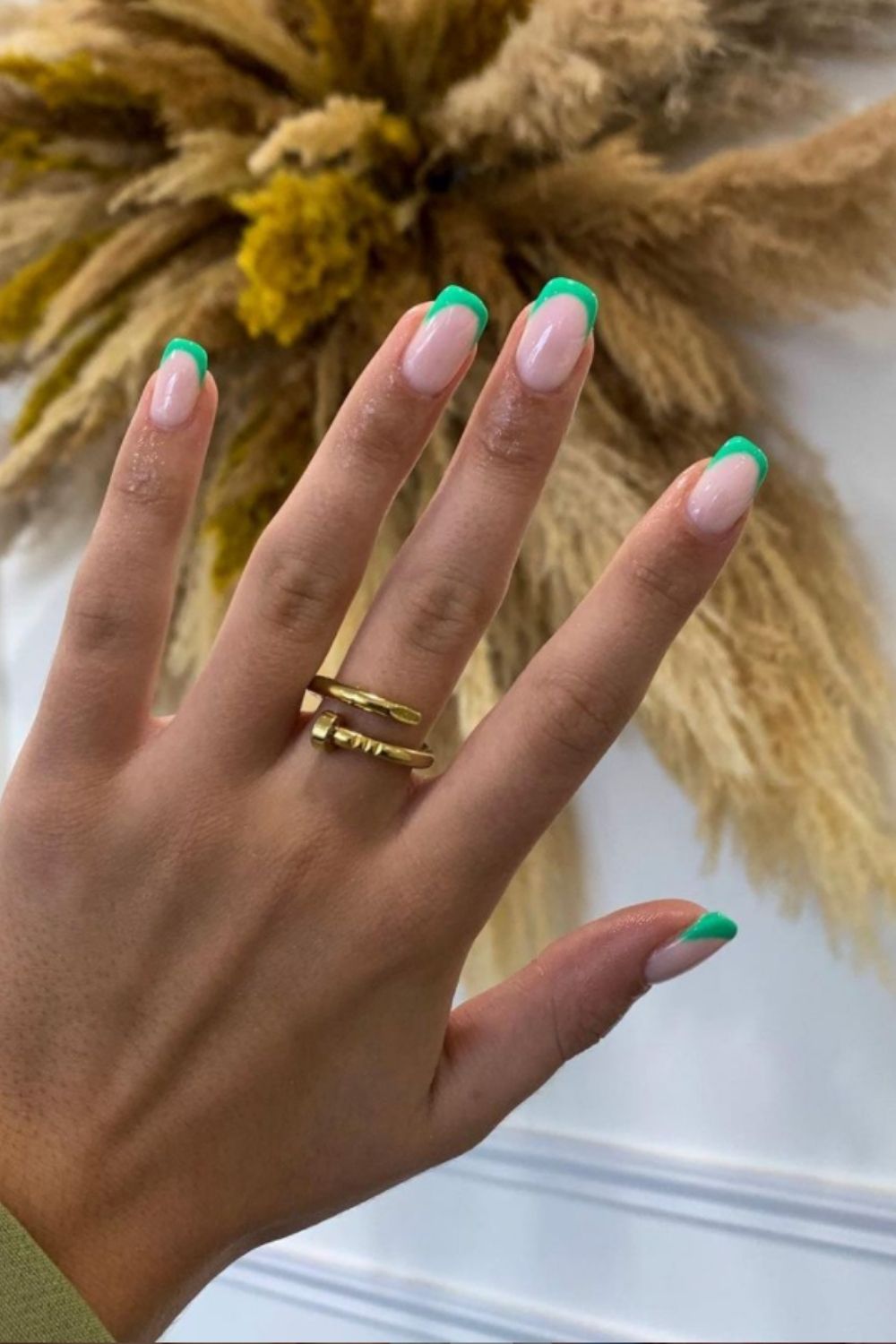 38 Chic Short Acrylic Nails and pretty nail art designs