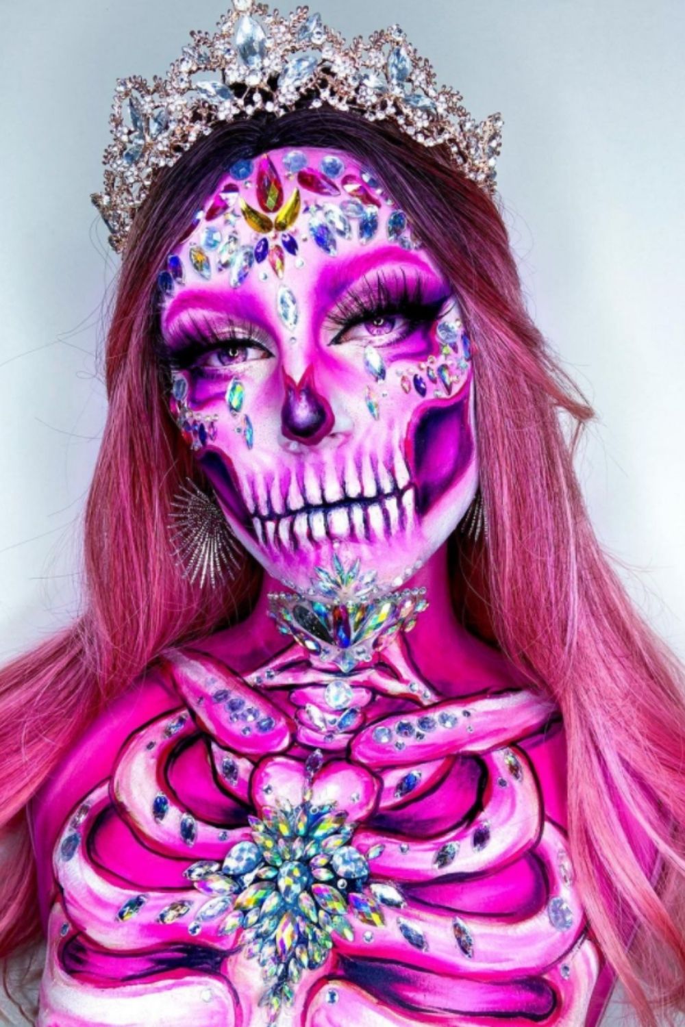 30 Best Skull makeup look for Halloween 2021