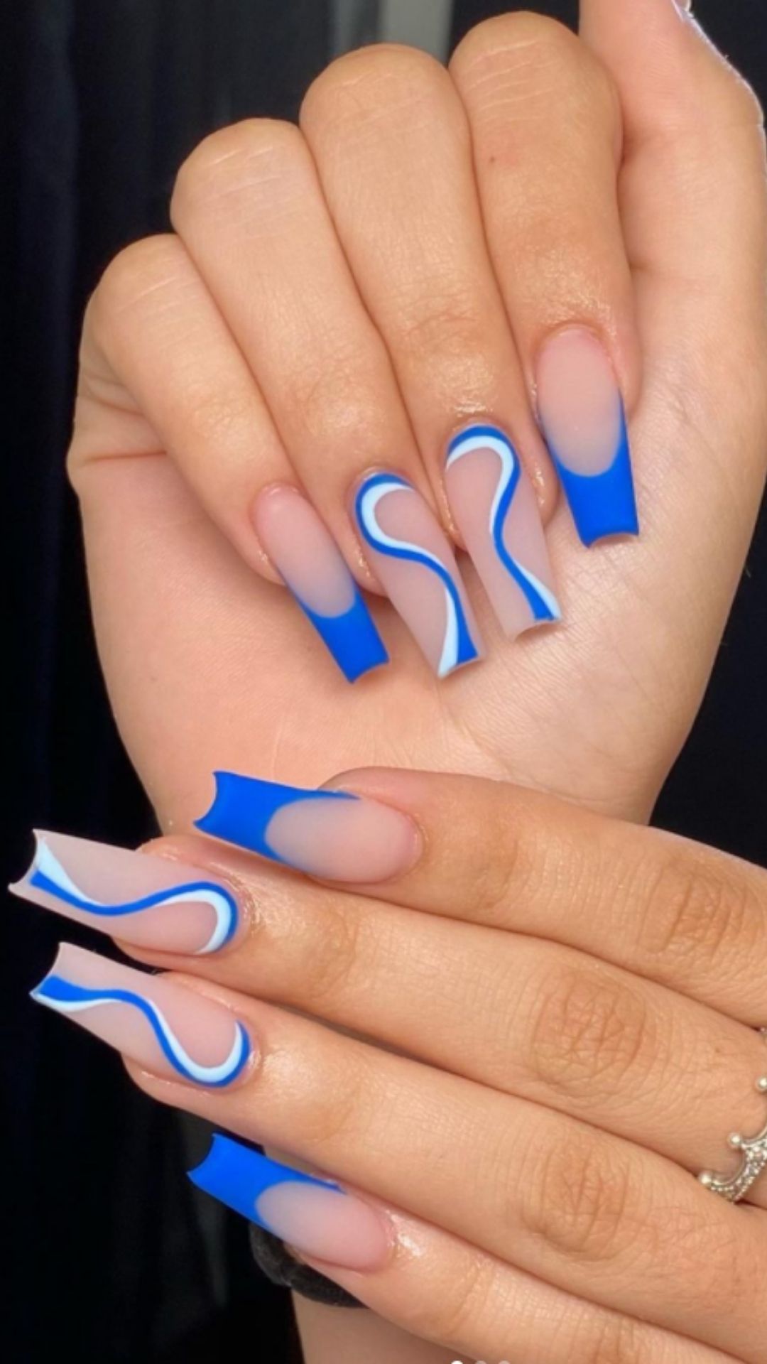 30 Stunning Blue nails aesthetic for a Bold and Beautiful Look 