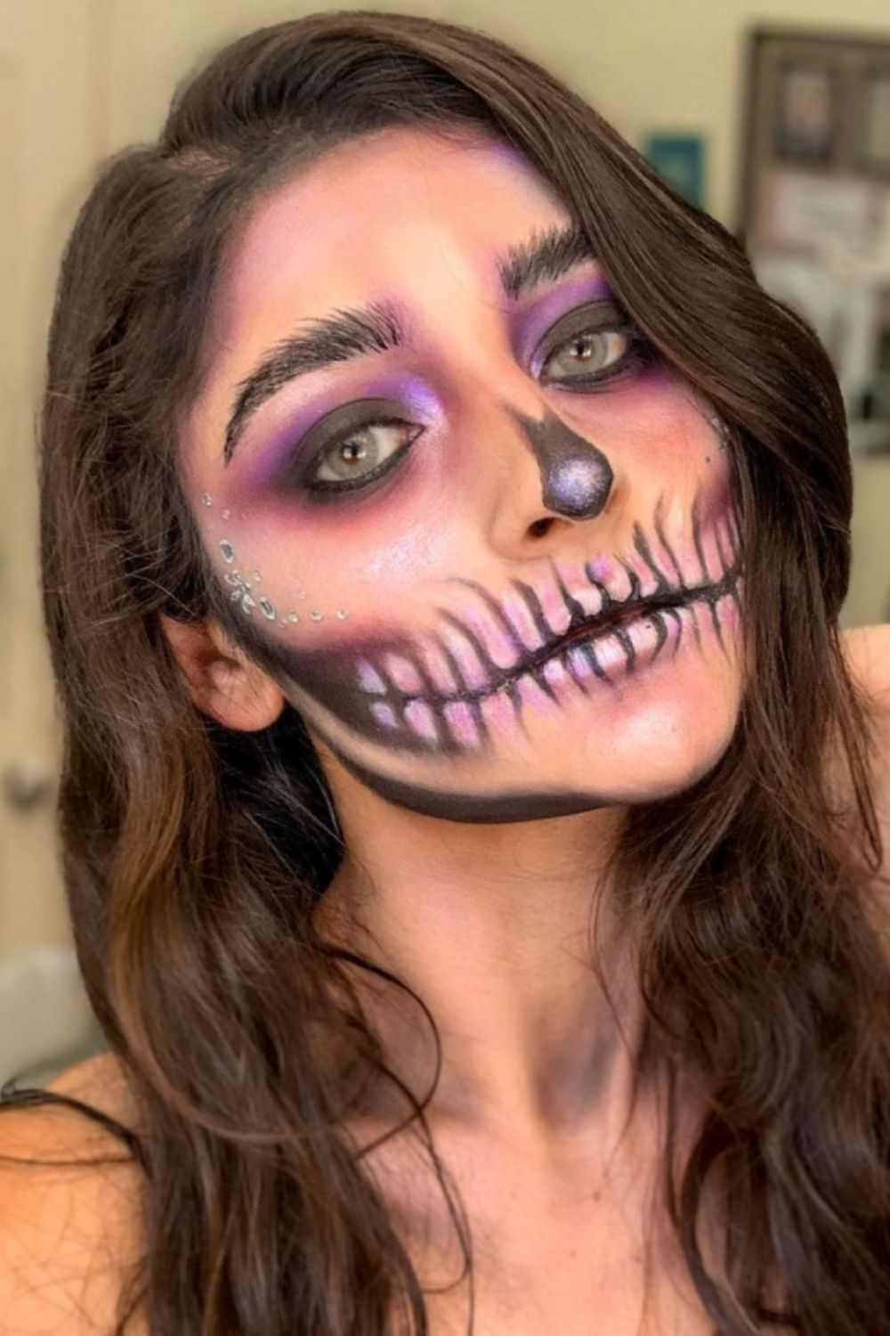 30 Best Skull makeup look for Halloween 2021