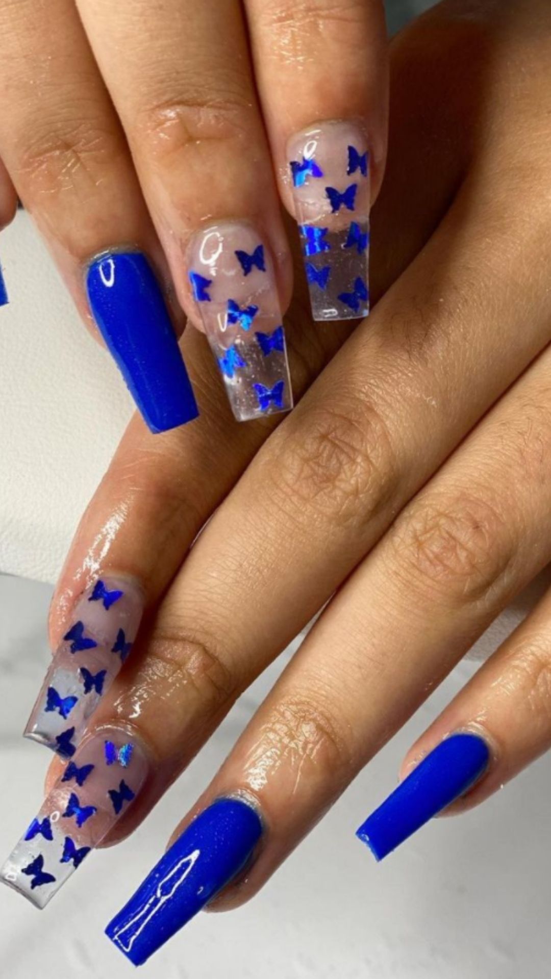 30 Stunning Blue nails aesthetic for a Bold and Beautiful Look 