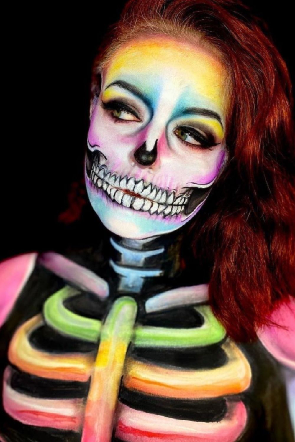 30 Best Skull makeup look for Halloween 2021