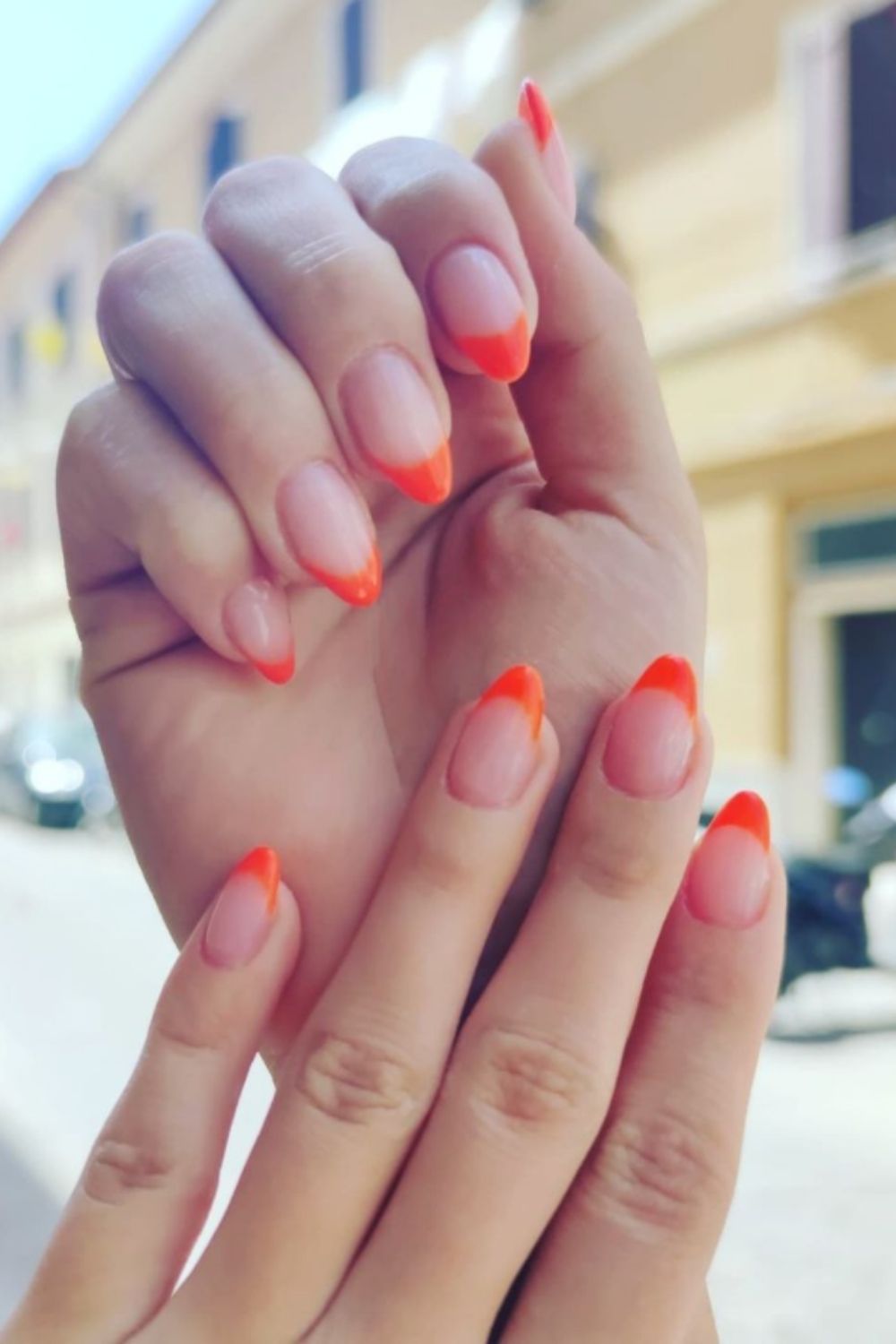 39 Pretty Orange nails design to Make You Stun in Every Season 