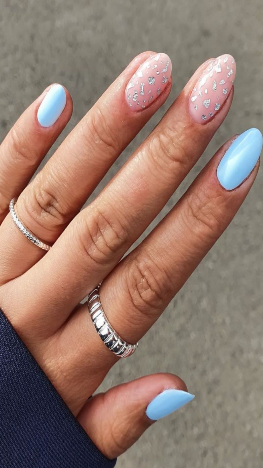 30 Stunning Blue nails aesthetic for a Bold and Beautiful Look 