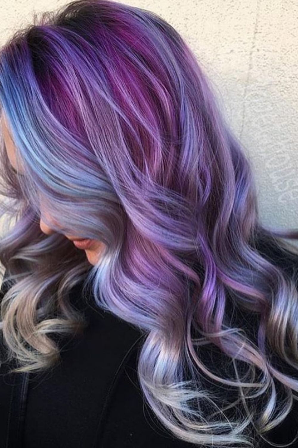 40 Cool Ideas Of Purple Ombre Hair