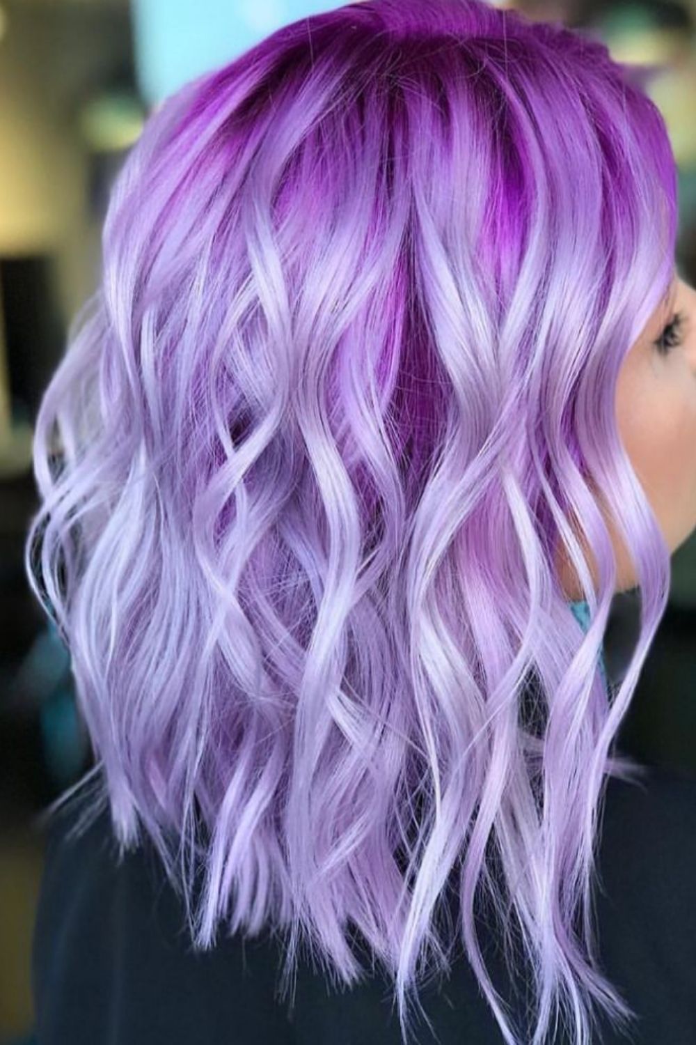 40 Cool Ideas Of Purple Ombre Hair