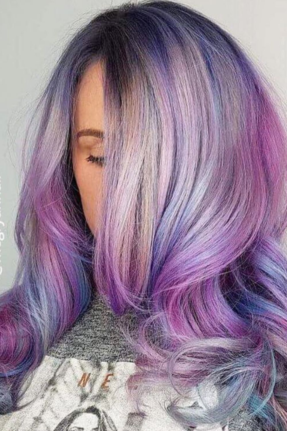 40 Cool Ideas Of Purple Ombre Hair