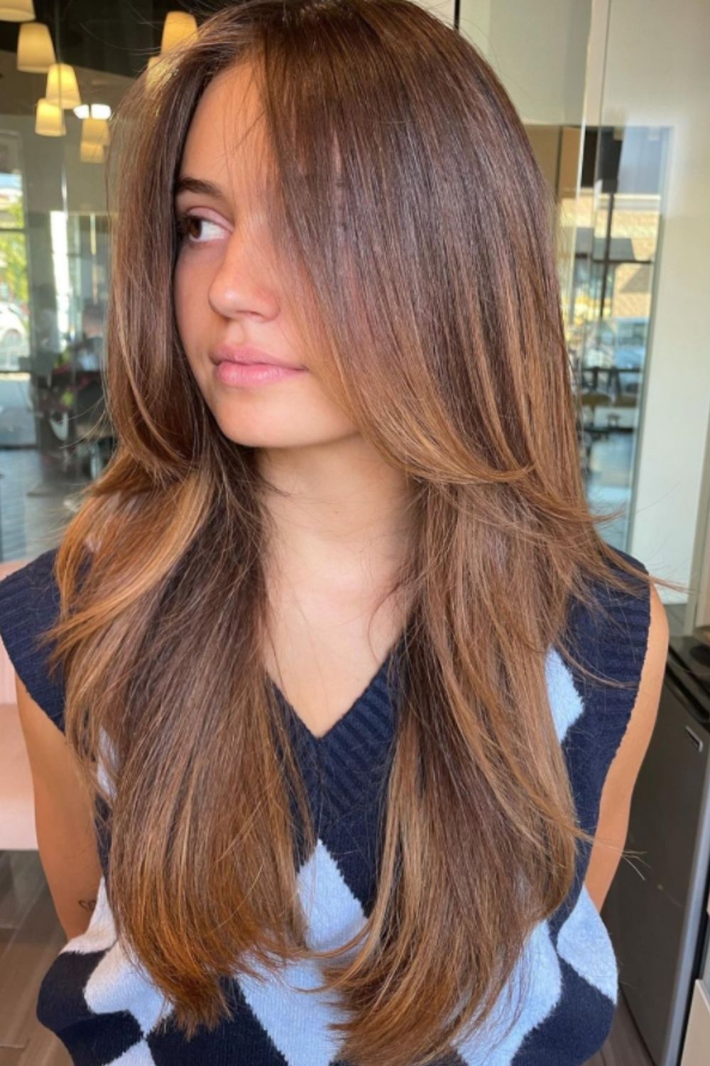 40 Brightest Straight Layered Hair Ideas to Light You Up