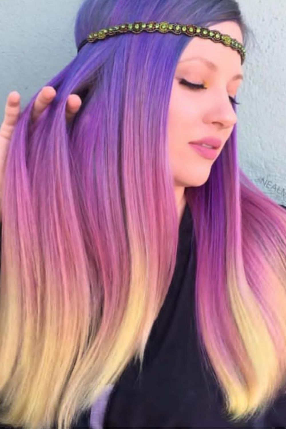 40 Cool Ideas Of Purple Ombre Hair