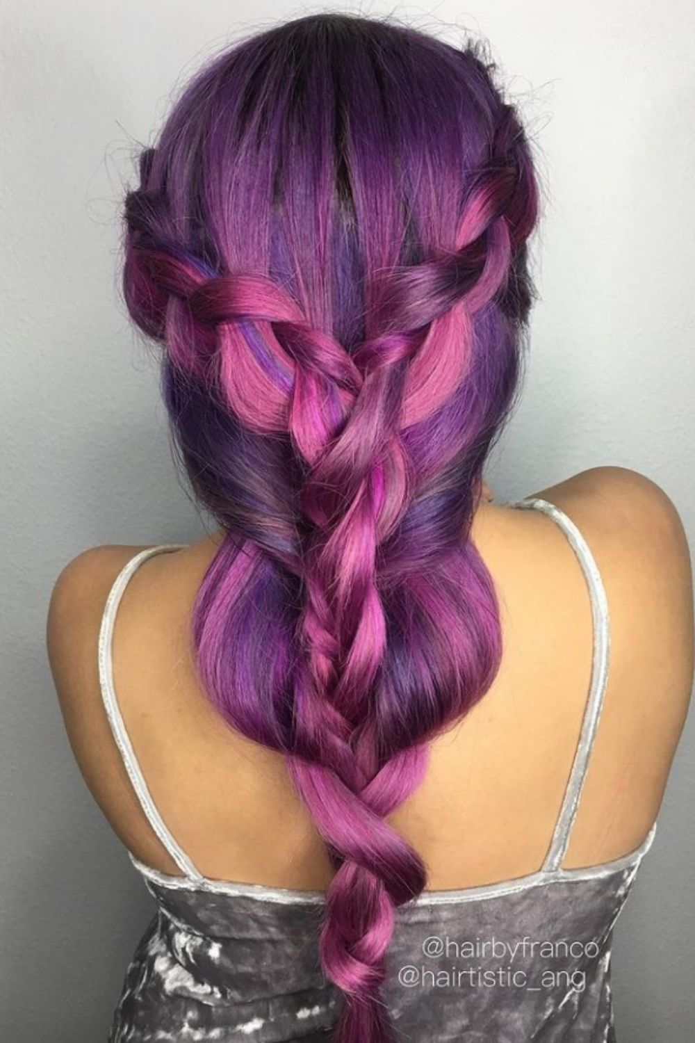 40 Cool Ideas Of Purple Ombre Hair