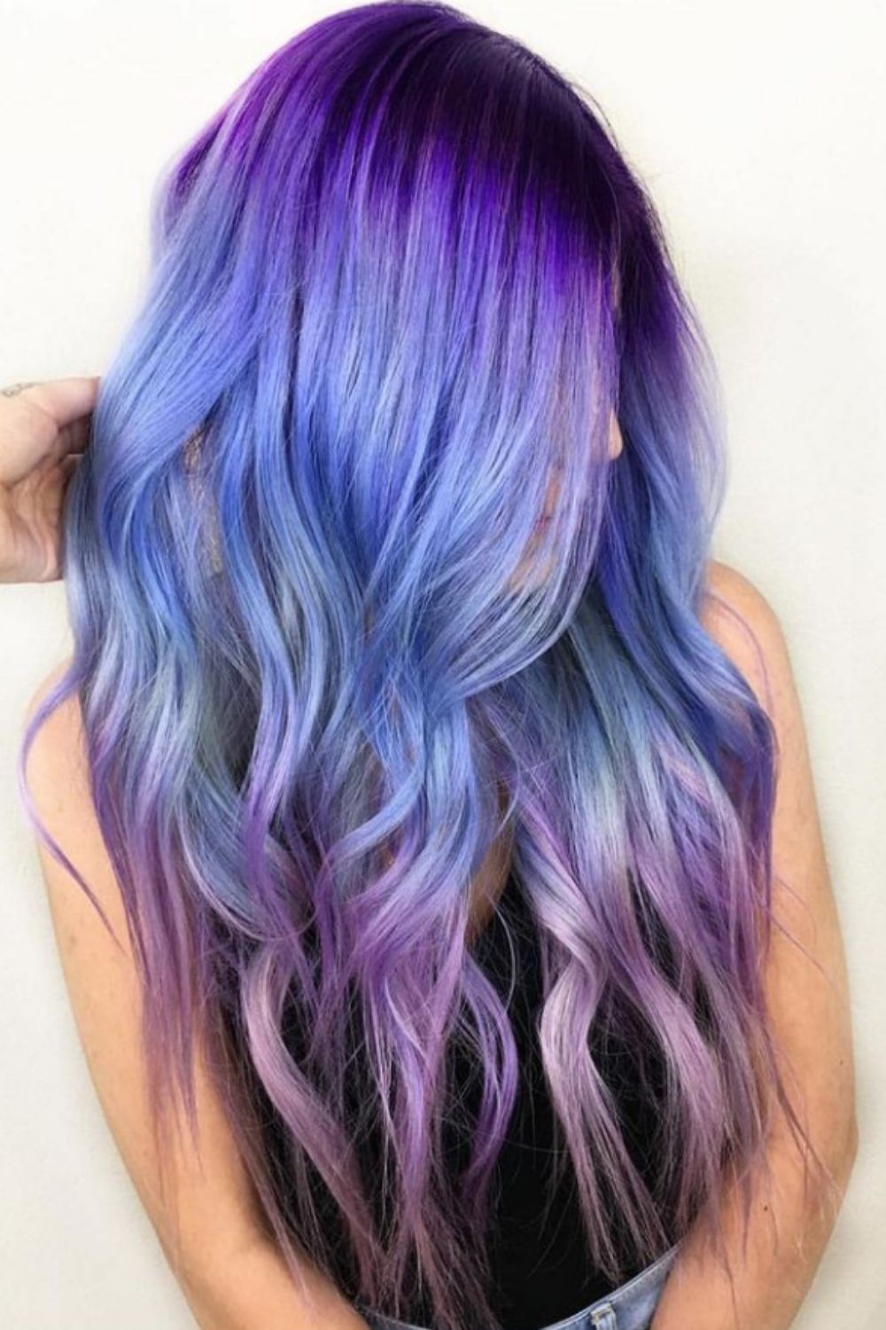 40 Cool Ideas Of Purple Ombre Hair