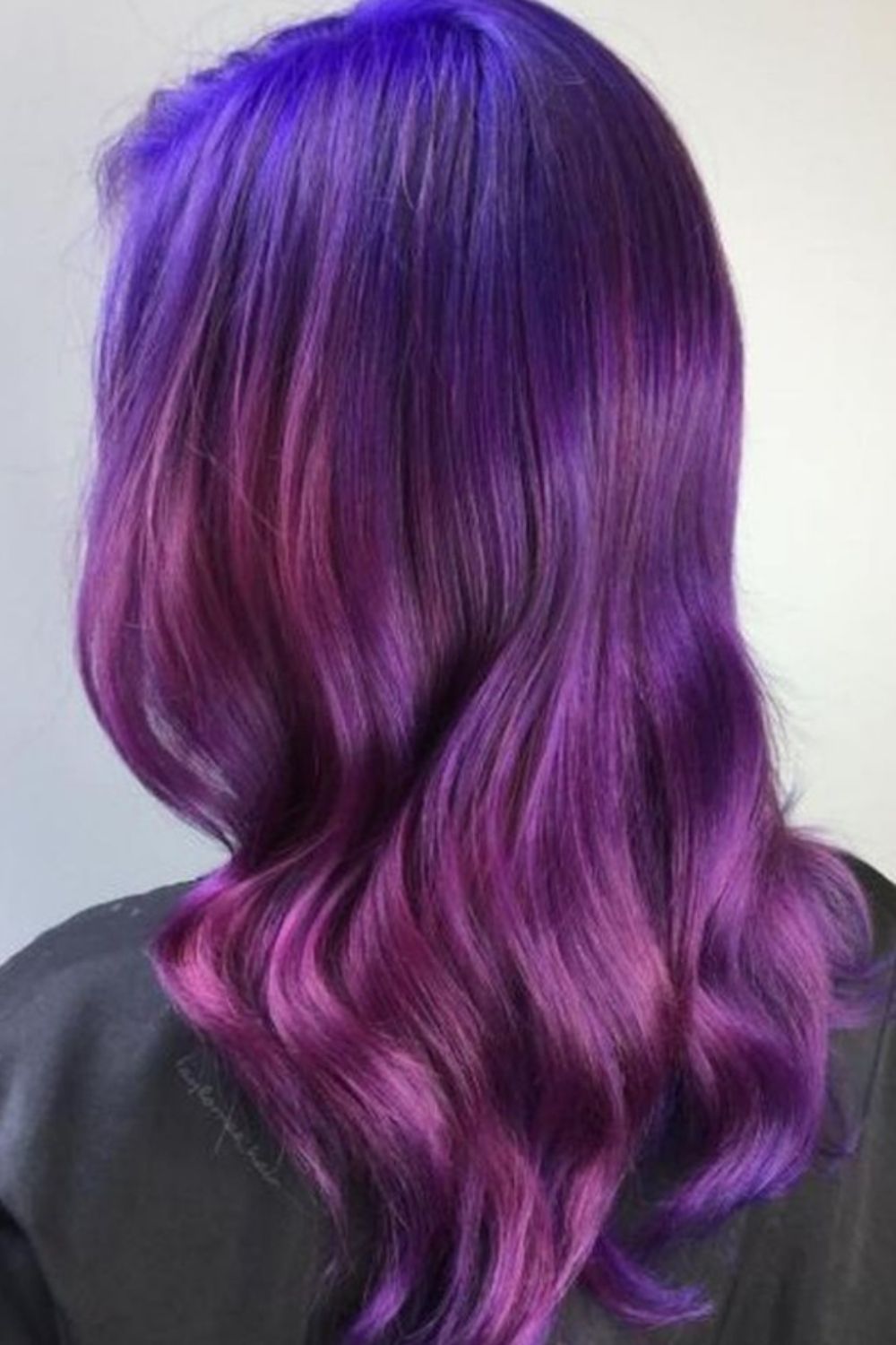 40 Cool Ideas Of Purple Ombre Hair