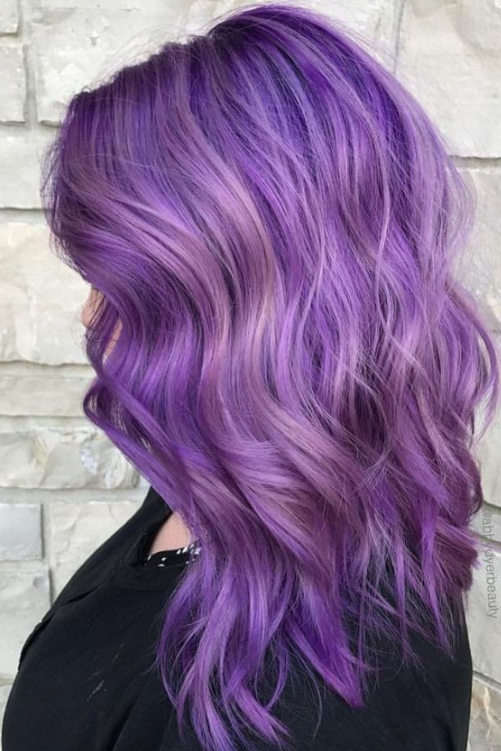 40 Cool Ideas Of Purple Ombre Hair