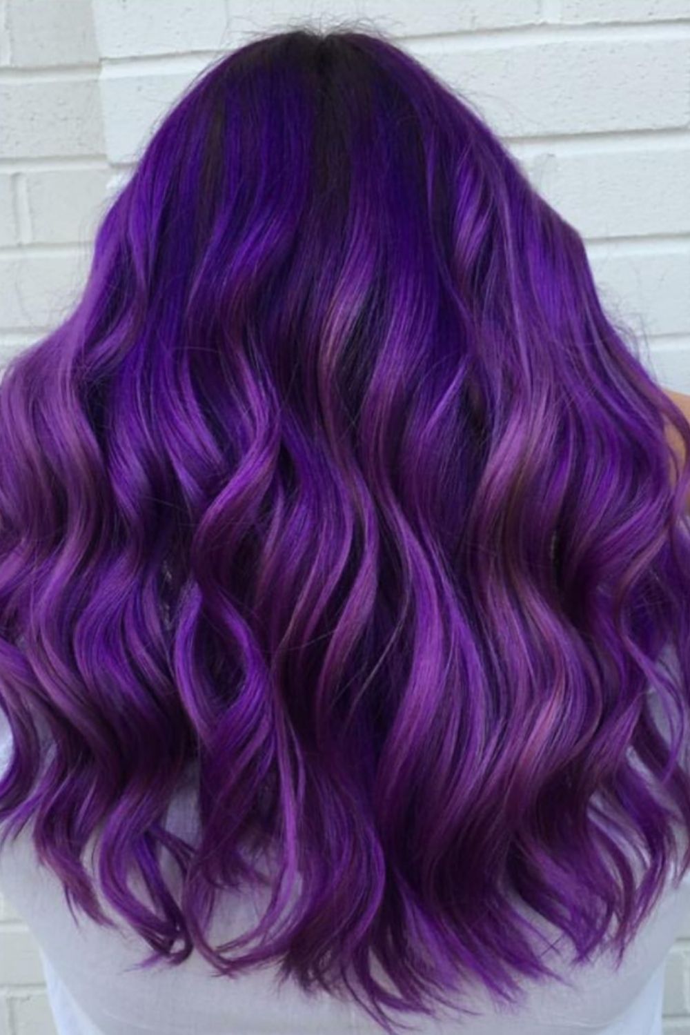 40 Cool Ideas Of Purple Ombre Hair