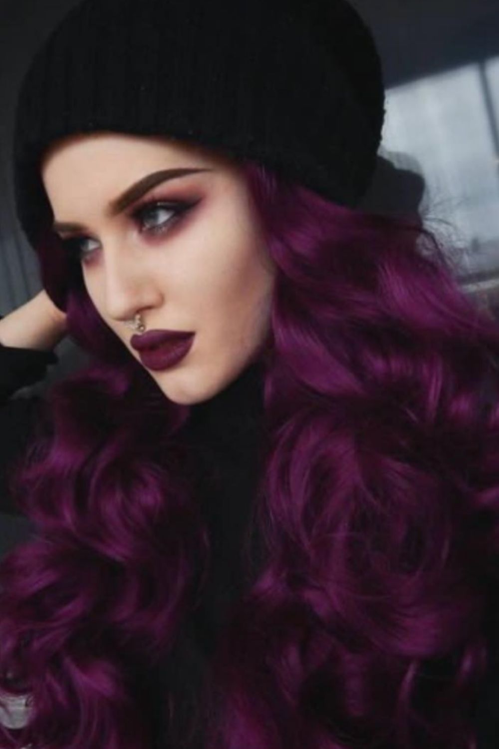 40 Cool Ideas Of Purple Ombre Hair