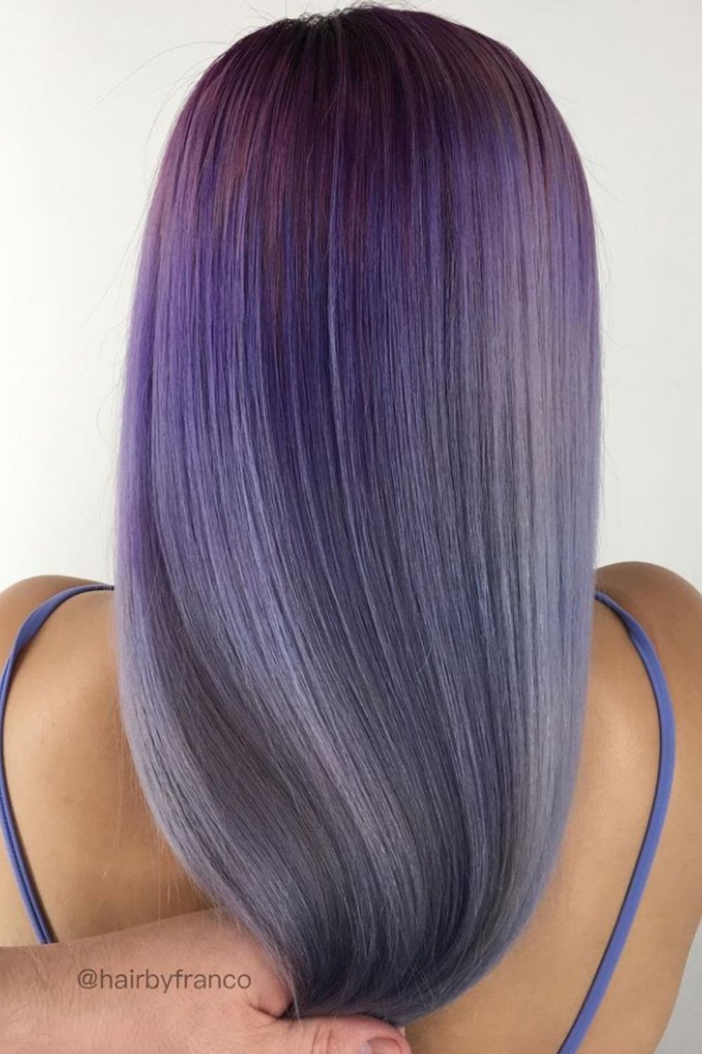 40 Cool Ideas Of Purple Ombre Hair