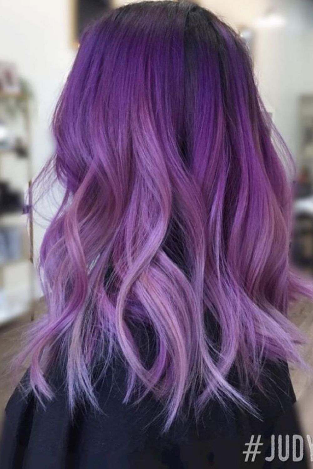 40 Cool Ideas Of Purple Ombre Hair