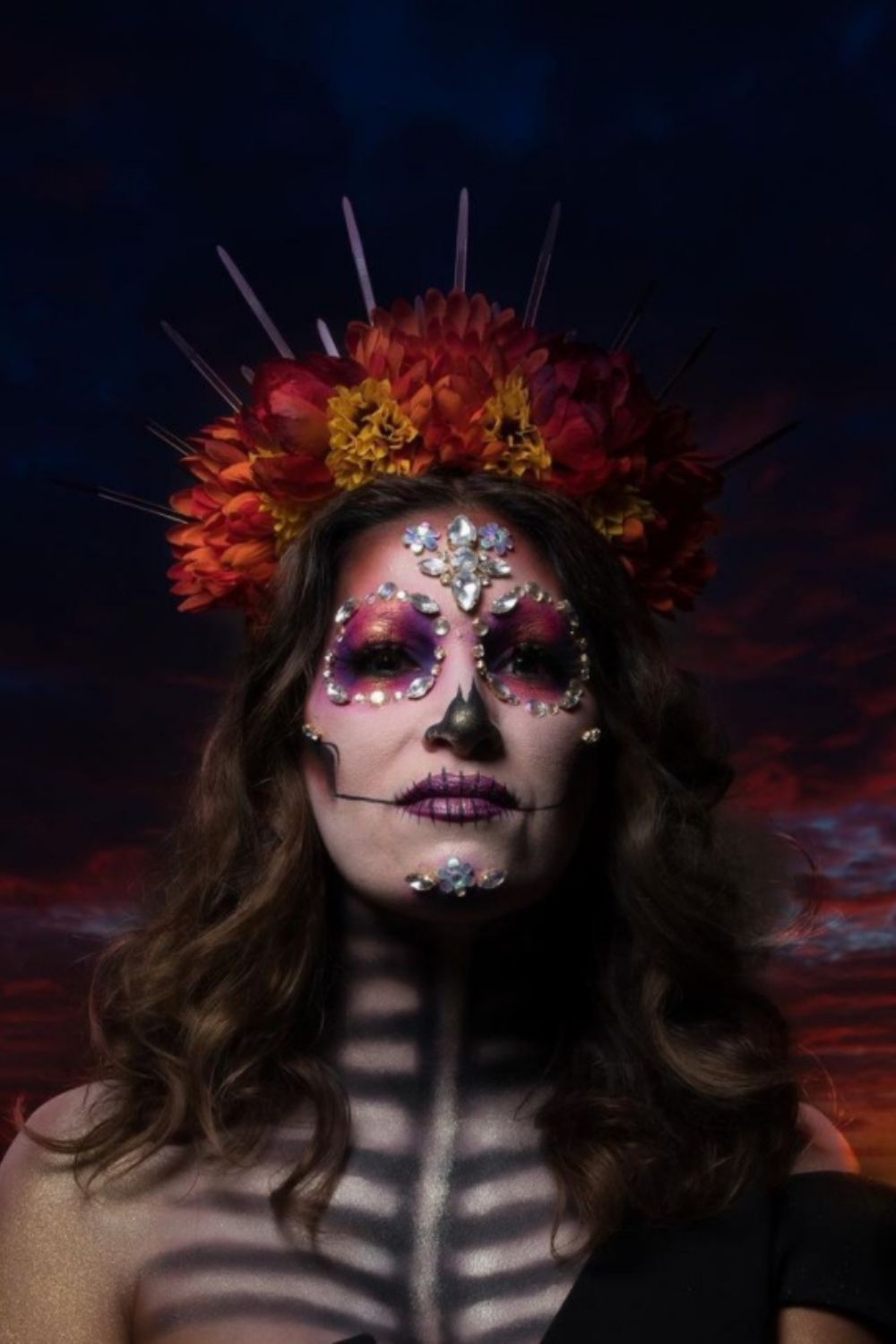 40 Best Sugar Skull Makeup Creations To Win Halloween